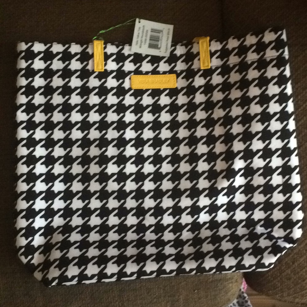 Hello yellow tote by Vera Bradley